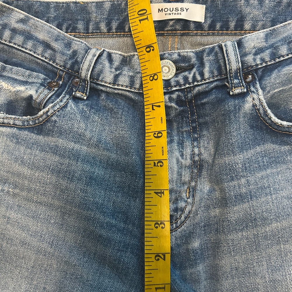 Moussy Straight Leg Jeans Classic Style - Picture 6 of 10